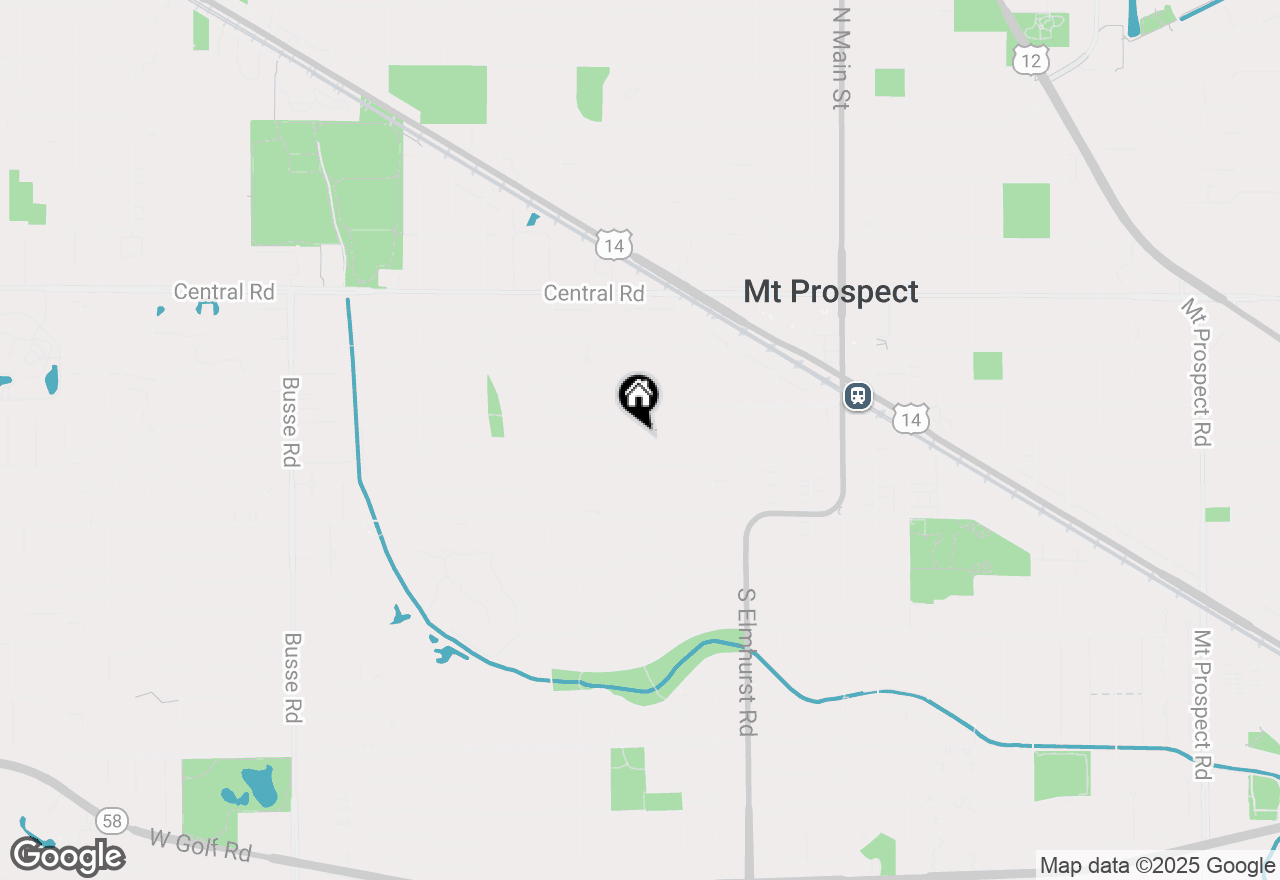 Map of 212 S Wa Pella Avenue, Mount Prospect, IL 60056