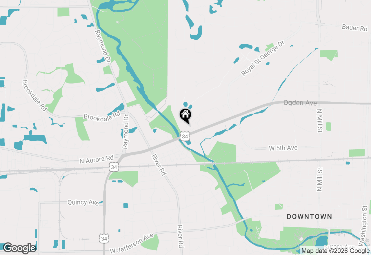 Map of 755 Prescott Court, Naperville, IL 60563