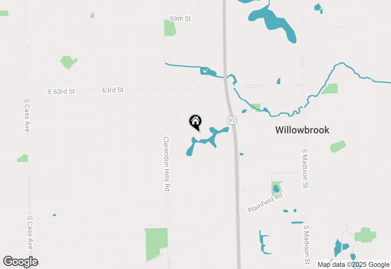 Map of 701 Lake Hinsdale Drive #G-202, Willowbrook, IL 60527