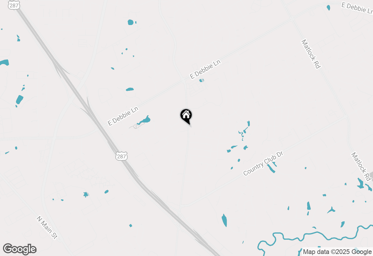 Map of 912 Red Oak Drive, Mansfield, TX 76063