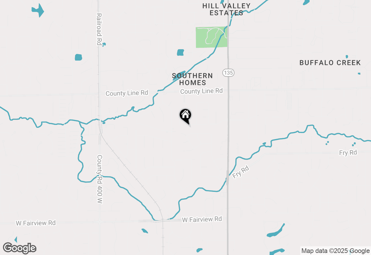 Map of 969 Lincoln Park E Drive, Greenwood, IN 46142