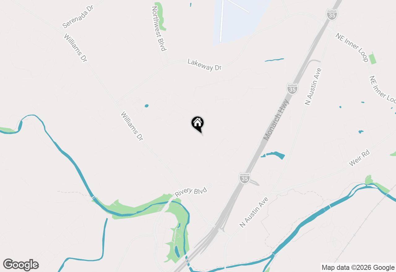 Map of 1907 Northwest Blvd, Georgetown, TX 78628