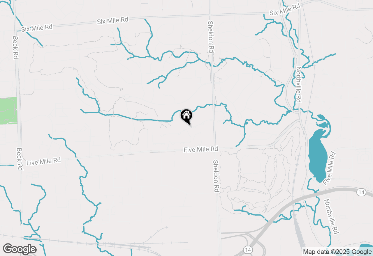 Map of 44550 Broadmoor Circle N, Northville, MI 48168