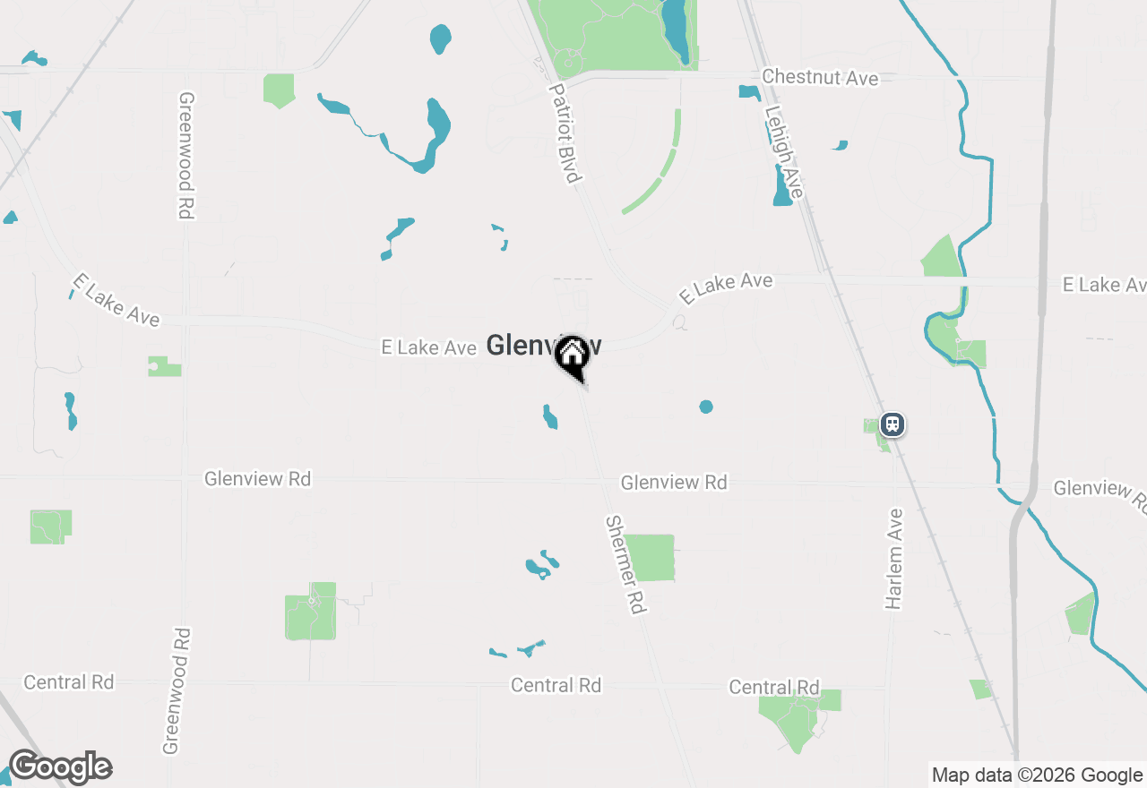 Map of 1138 Shermer Road, Glenview, IL 60025
