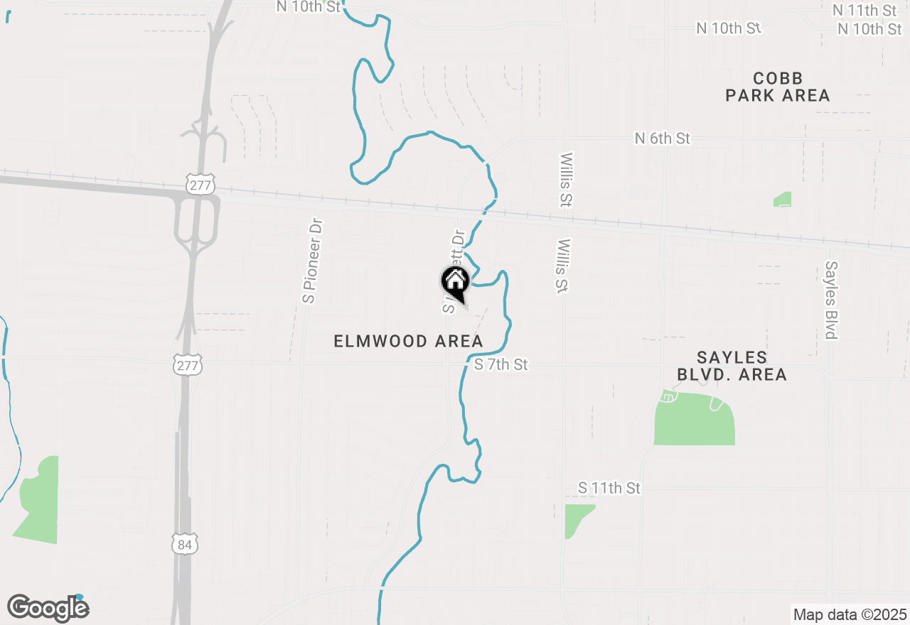 Map of 3933 Don Juan Street, Abilene, TX 79605