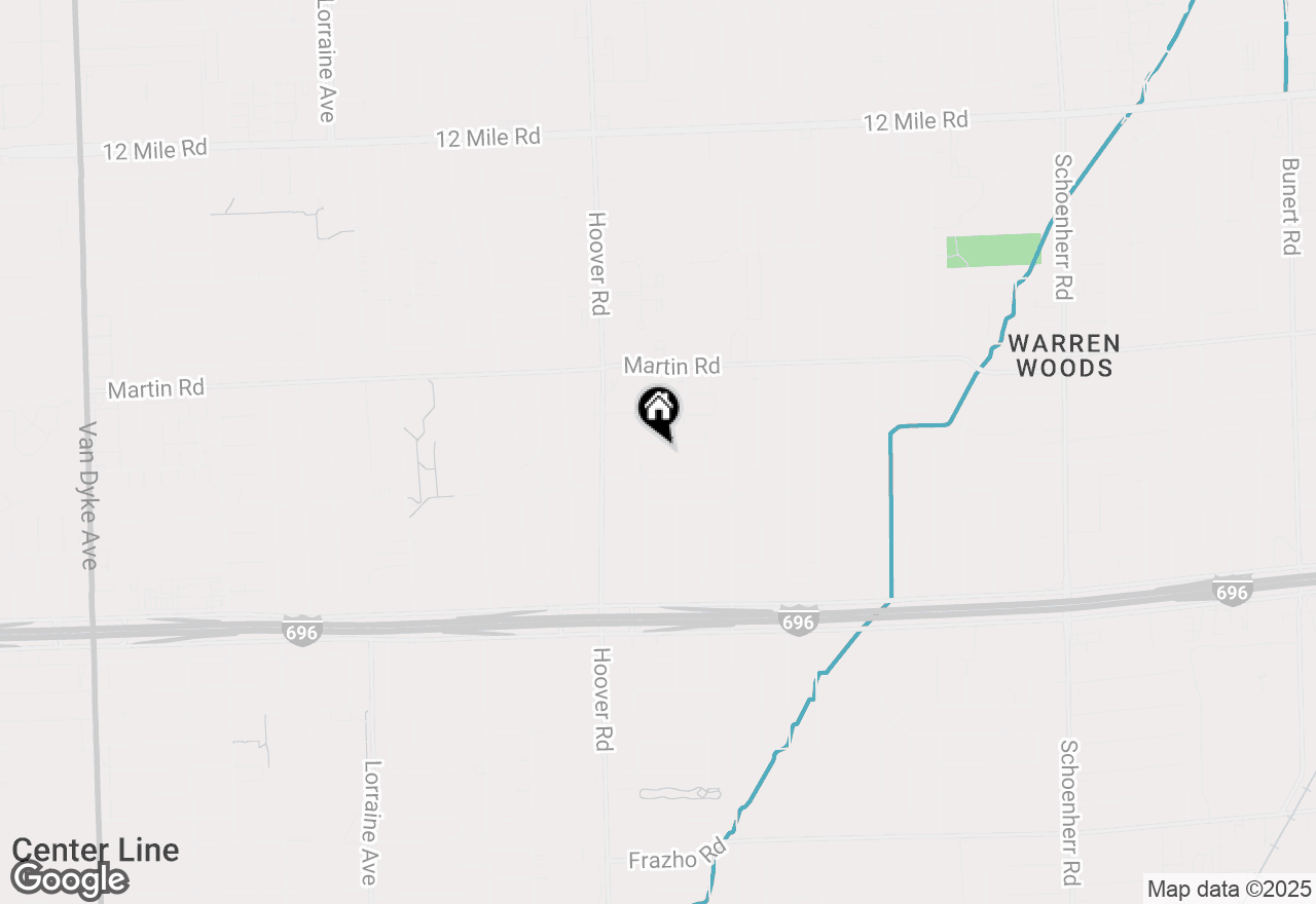 Map of 11836 Farnum Avenue, Warren, MI 48093