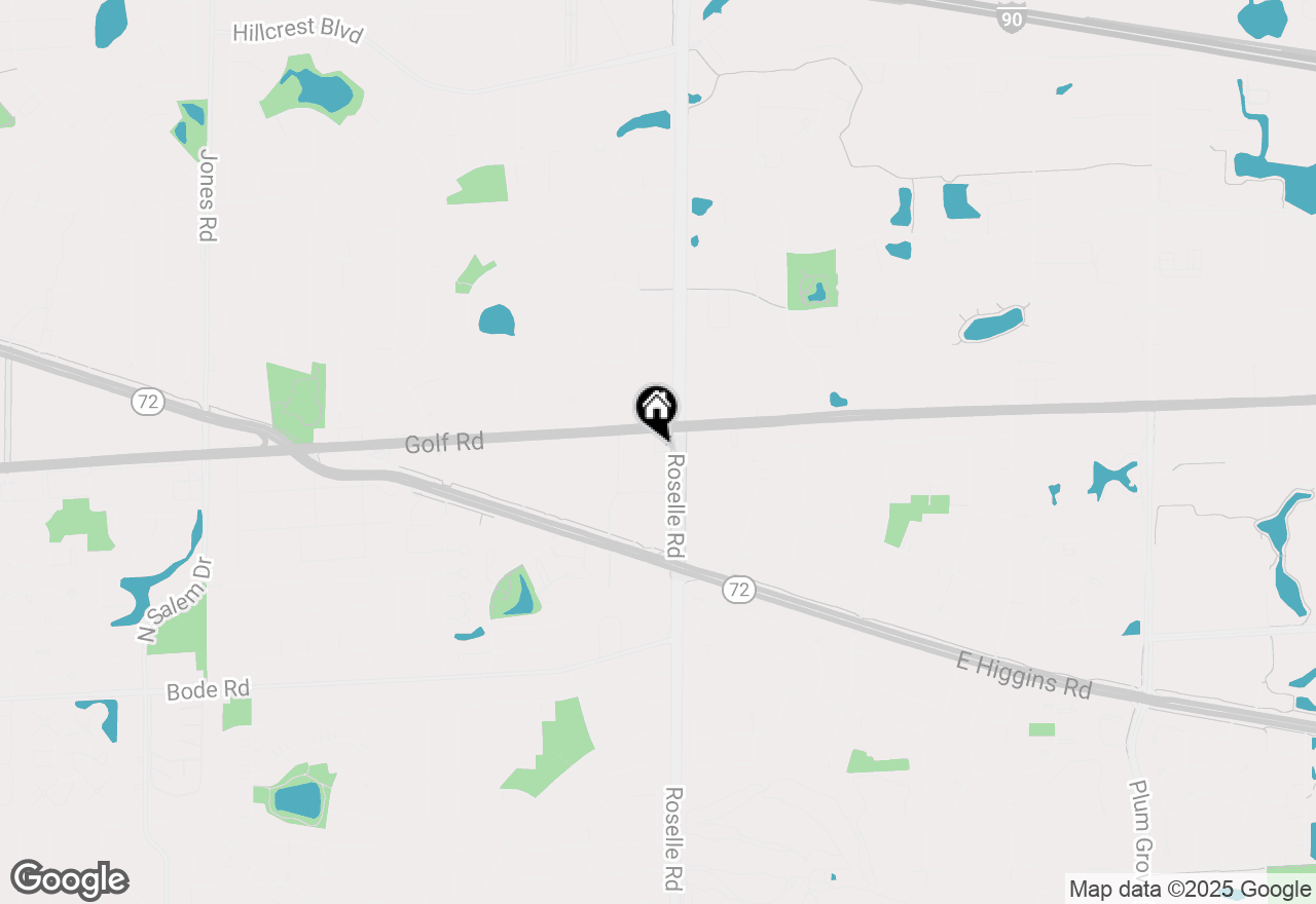 Map of 711 Golf Road, Hoffman Estates, IL 60169