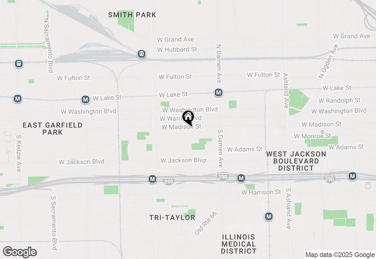 Map of 1 S Leavitt Street #202, Chicago, IL 60612