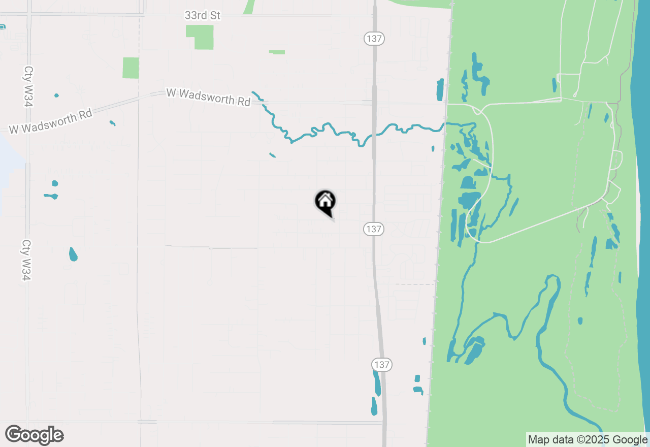 Map of 10209 W Crissy Avenue, Beach Park, IL 60099