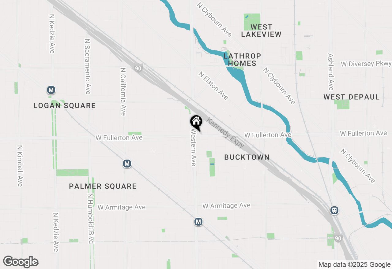 Map of 2401 N Western Avenue, Chicago, IL 60647