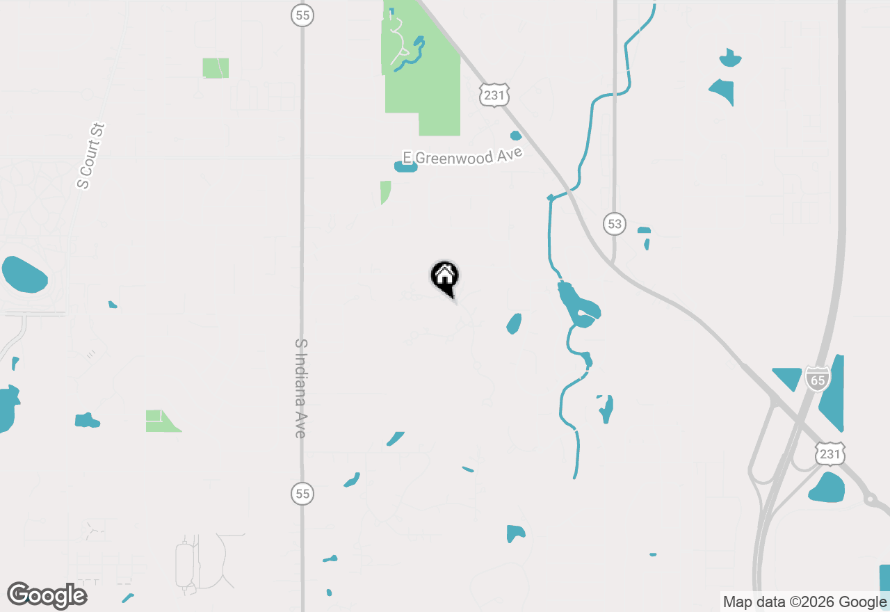 Map of 1191 Churchill Lane, Crown Point, IN 46307