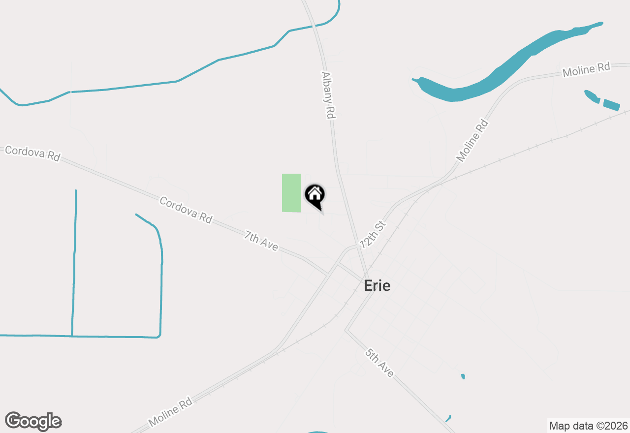 Map of 300 Highland Avenue, Erie, IL 61250