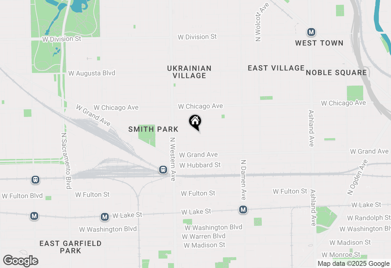 Map of 2245 W Erie Street, Chicago, IL 60612