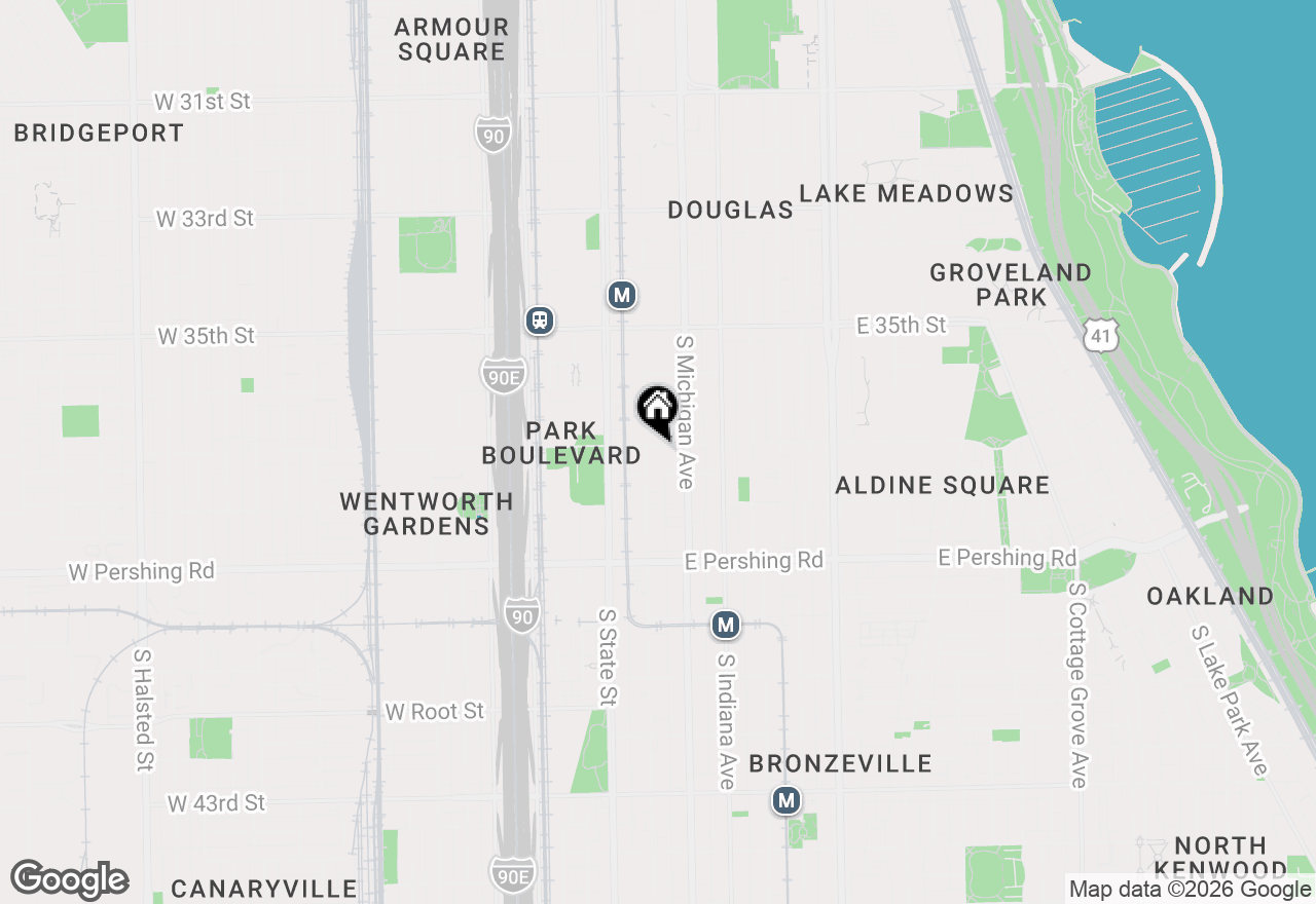Map of 50 E 37th Street, Chicago, IL 60653