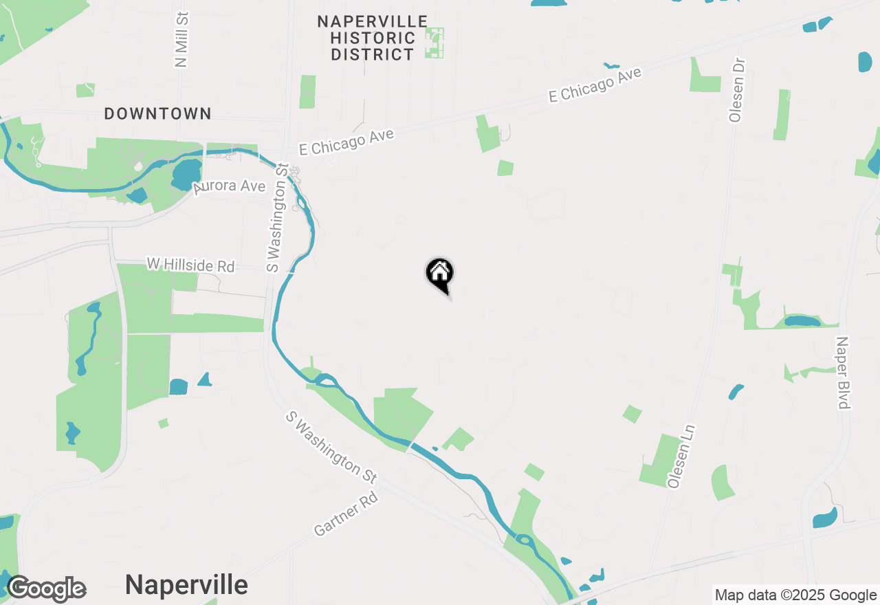 Map of 646 Wehrli Drive, Naperville, IL 60540