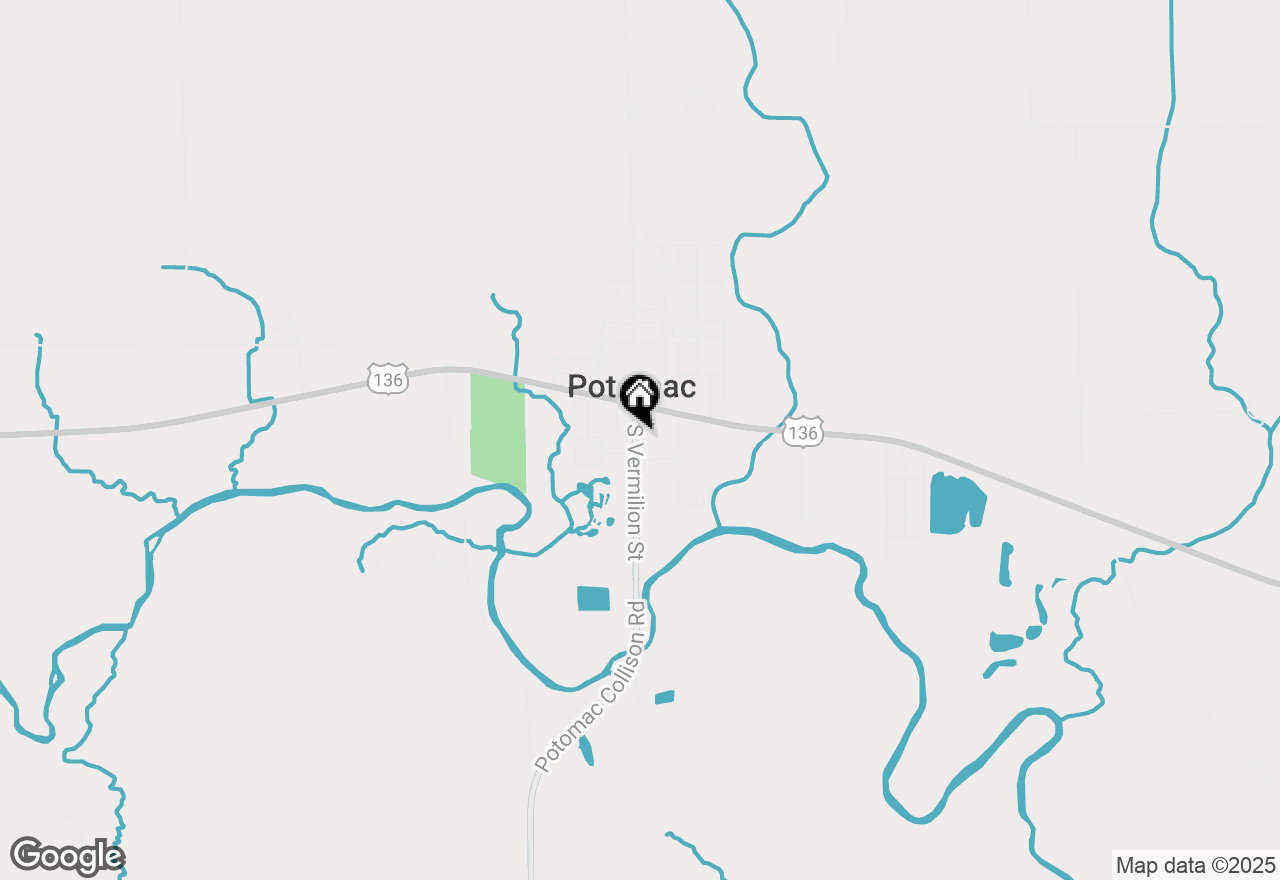 Map of 110 S Vermilion Street, Potomac, IL 61865