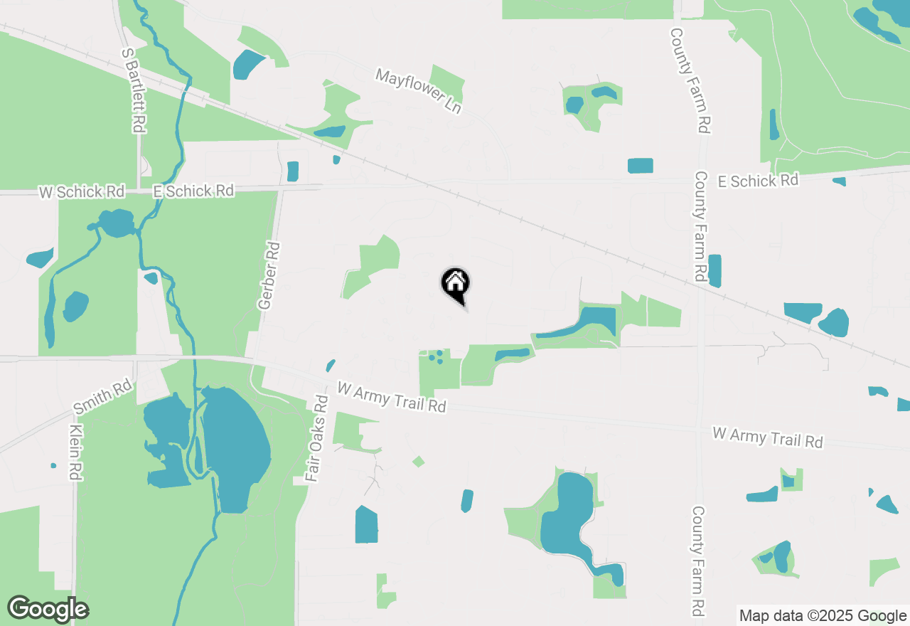 Map of 434 Cromwell Circle #3, Bartlett, IL 60103