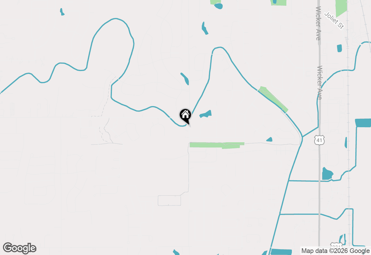 Map of 10170 White Oak Avenue, St. John, IN 46373