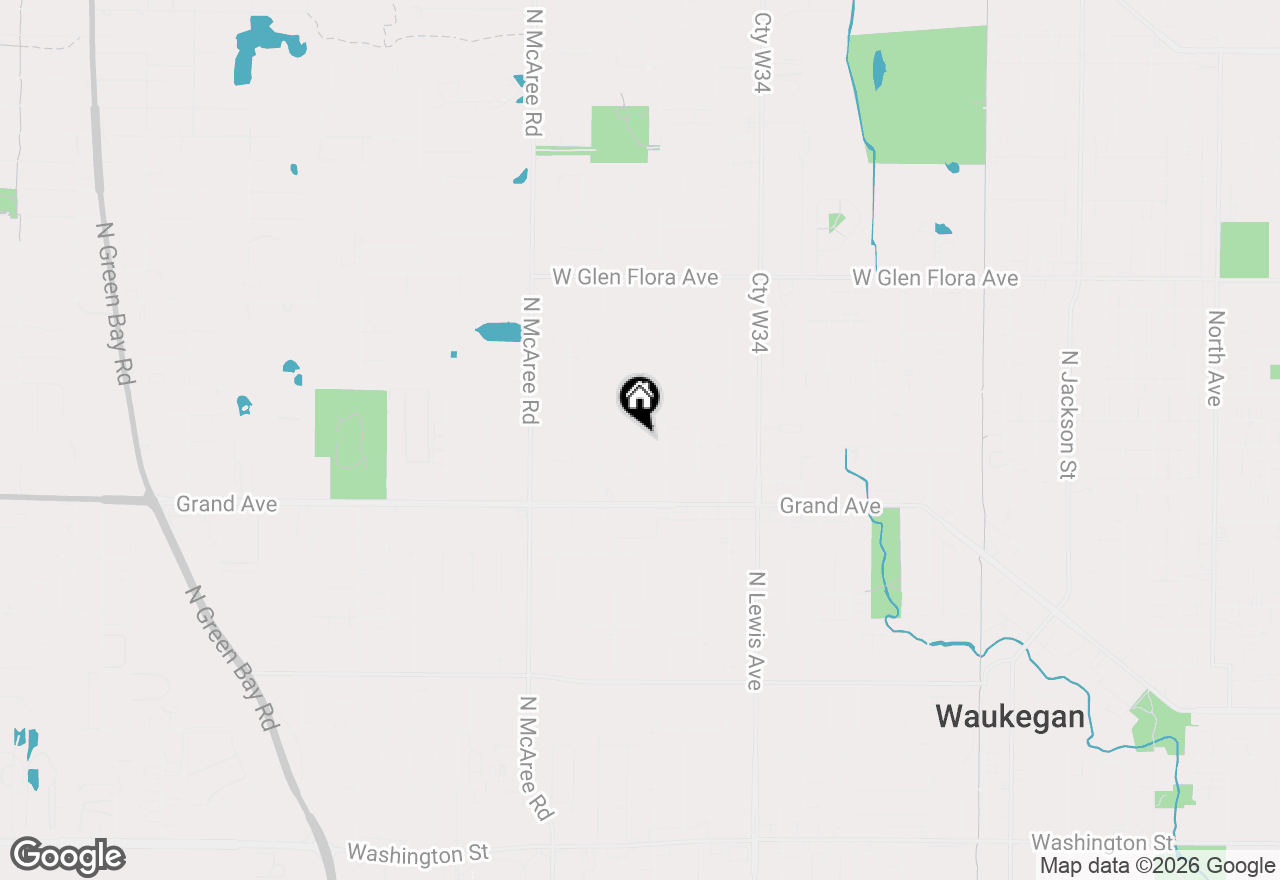 Map of 905 Glenwood Avenue, Waukegan, IL 60085