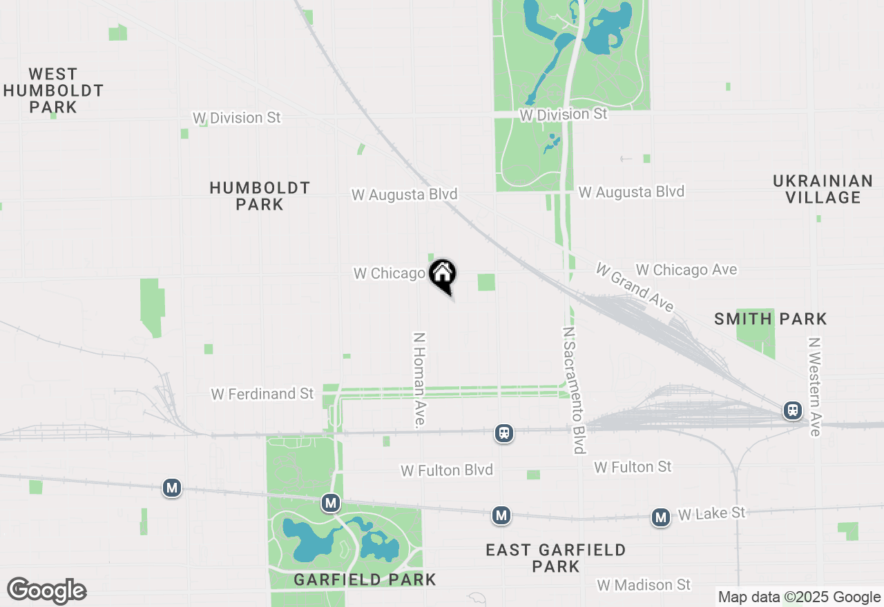 Map of 711 N Christiana Avenue, Chicago, IL 60624