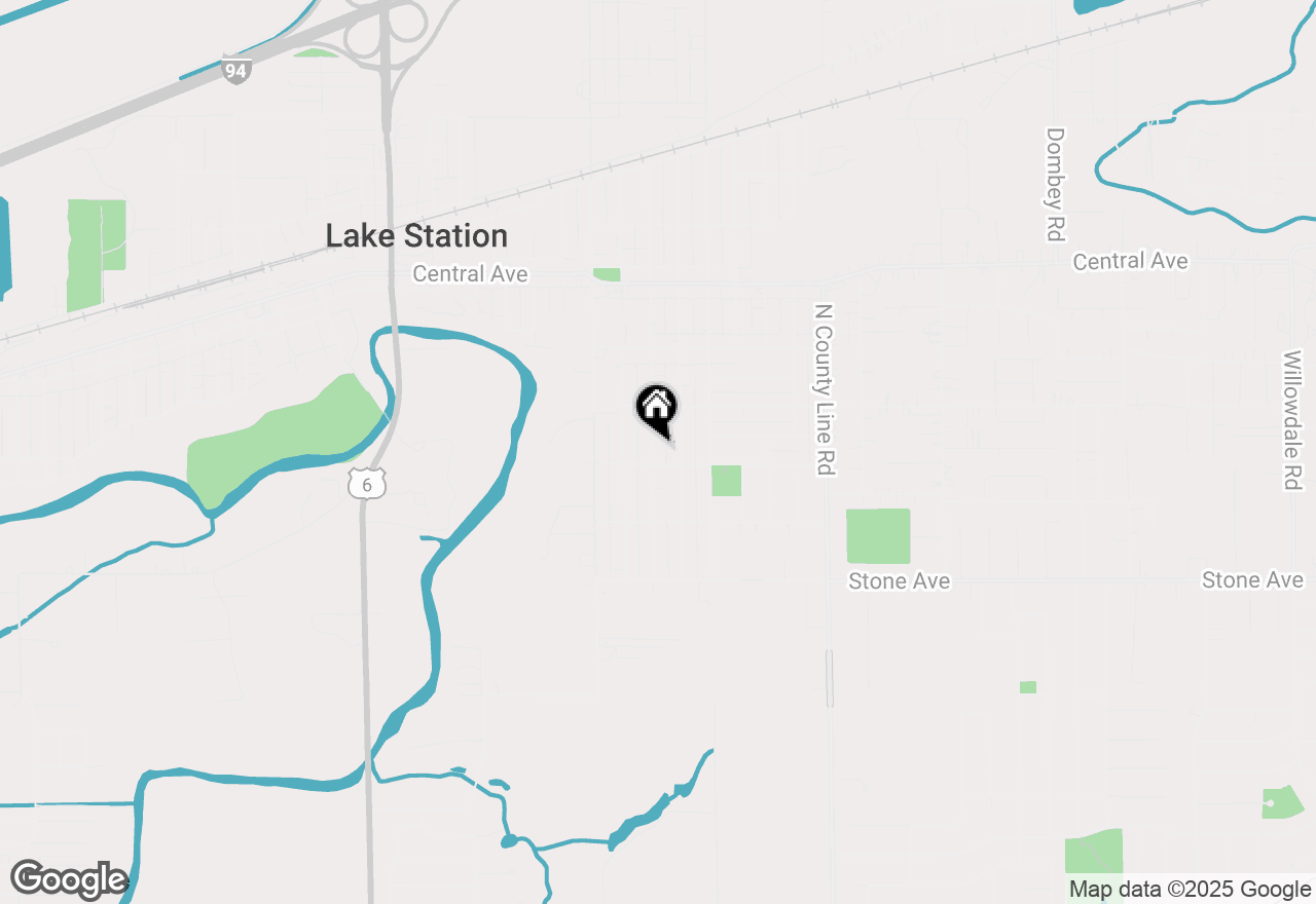 Map of 2681 Vermillion Street, Lake Station, IN 46405
