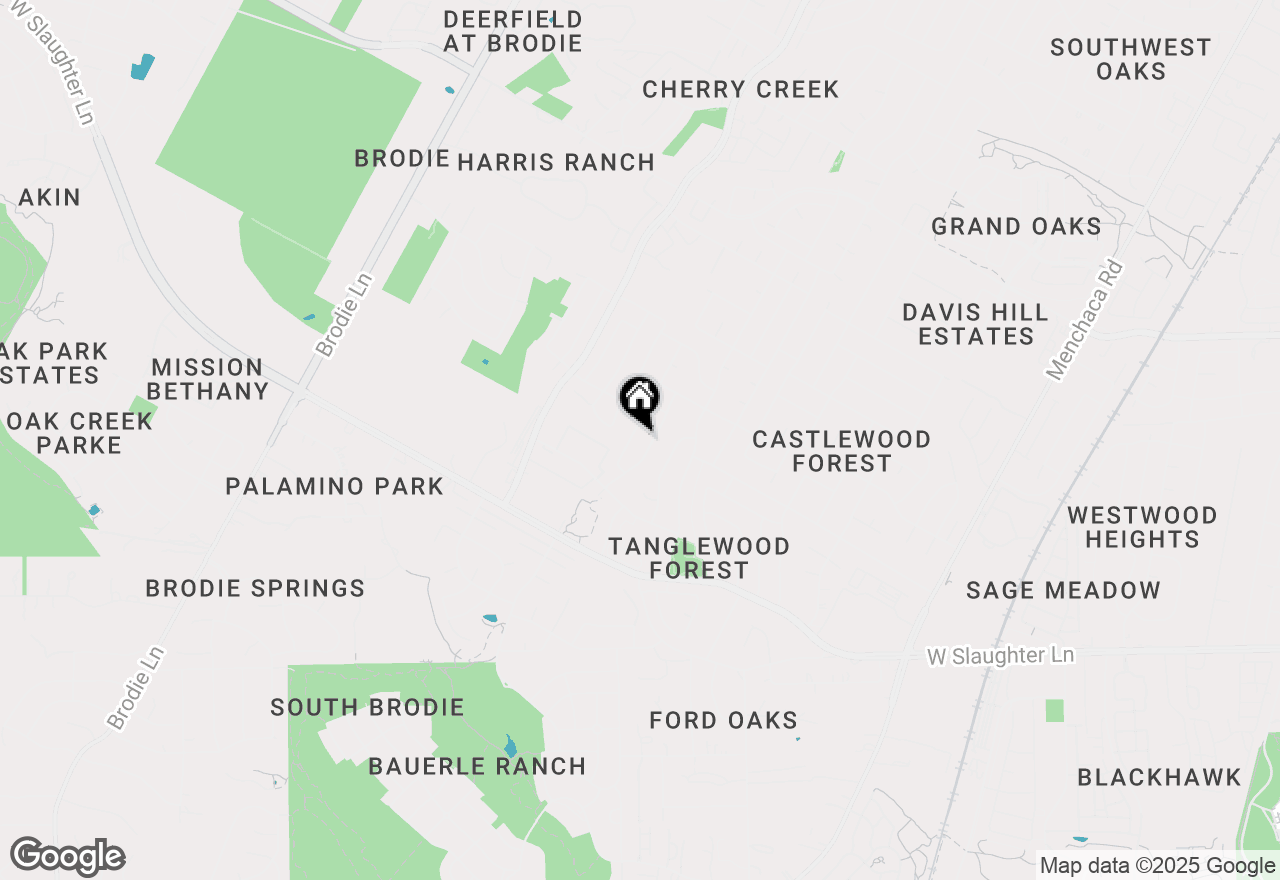 Map of 9629 Sugar Hill Dr #A, Austin, TX 78748