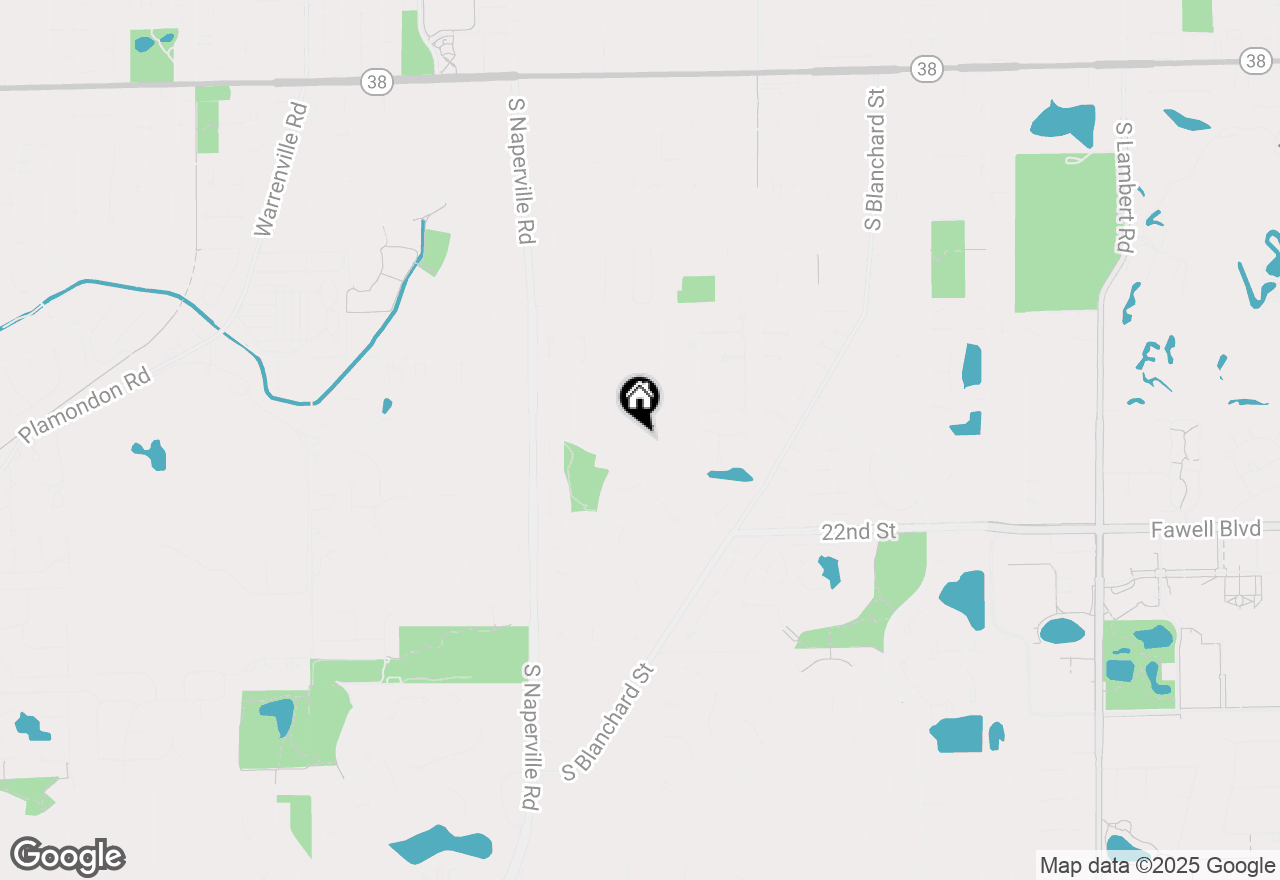 Map of 604 Devonshire Lane, Wheaton, IL 60189