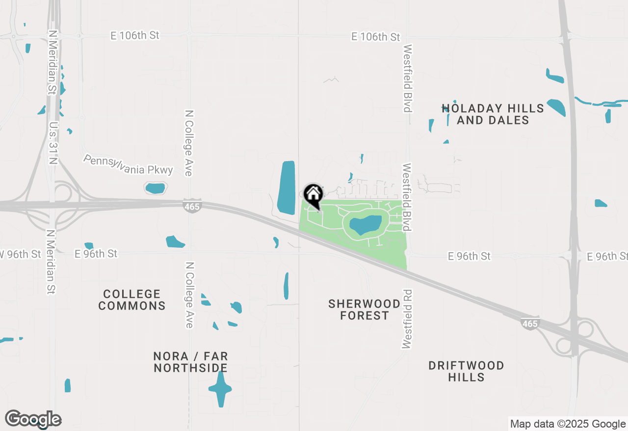 Map of 1104 Falcon Ridge Drive, Carmel, IN 46280