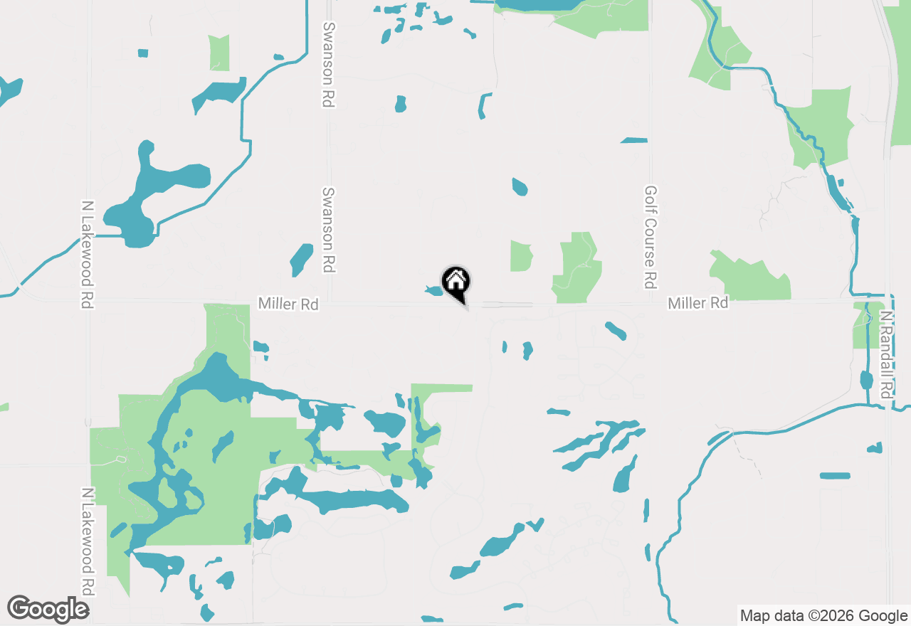 Map of (Address confidential), Lake In The Hills, Illinois 60156