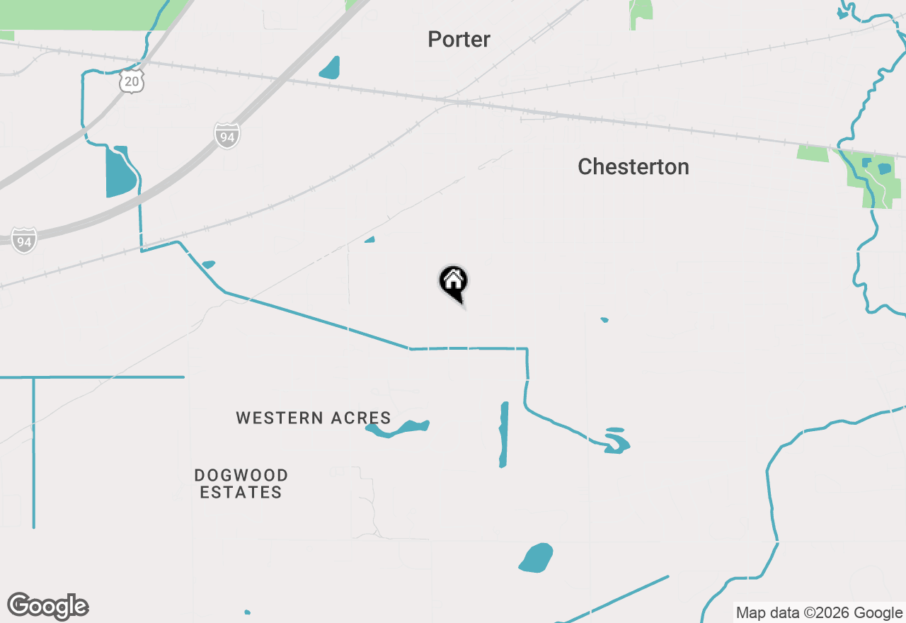 Map of 711 S 18th Street, Chesterton, IN 46304