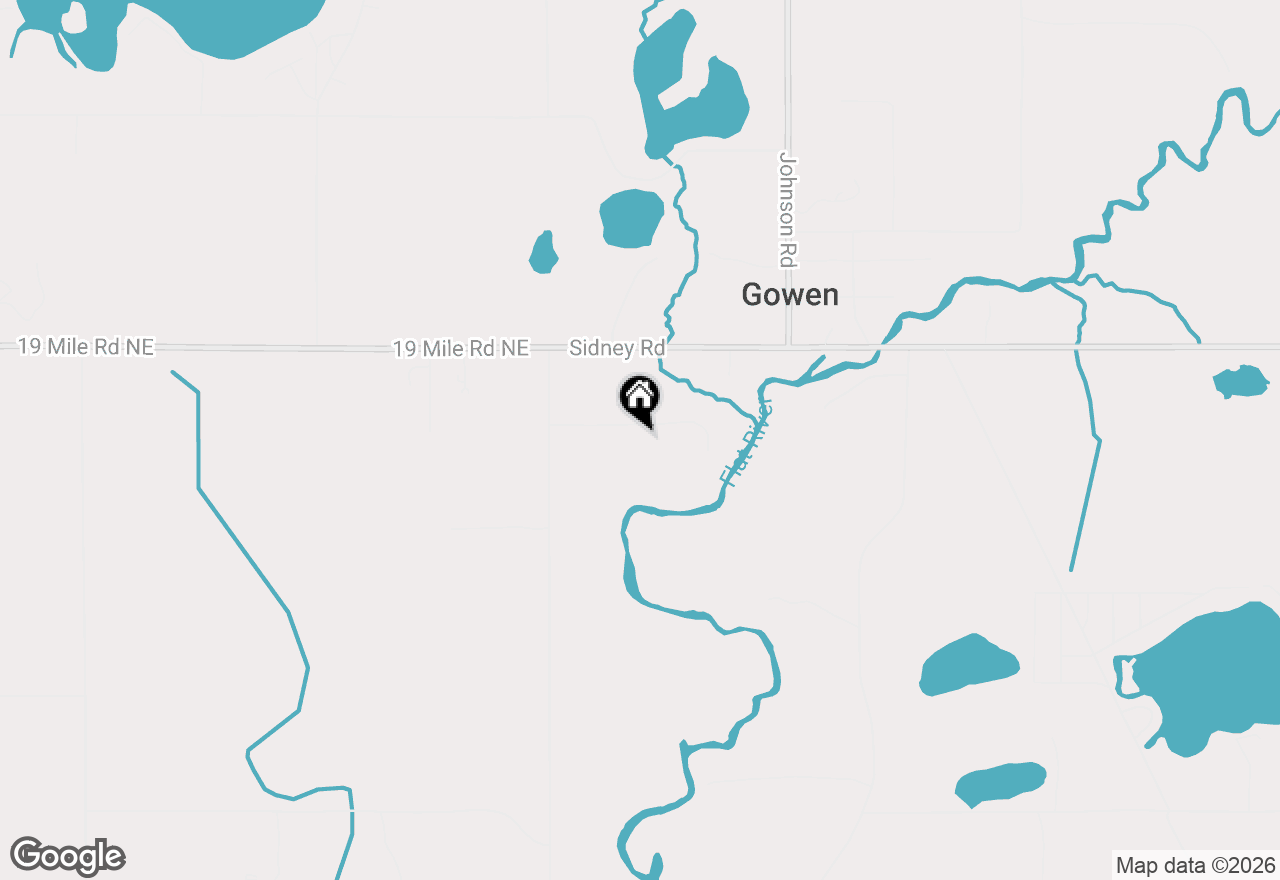 Map of 11809 Crimson Creek Drive, Gowen, MI 49326