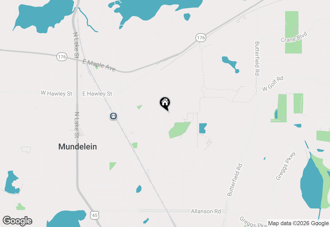 Map of 239 Brice Avenue, Mundelein, IL 60060