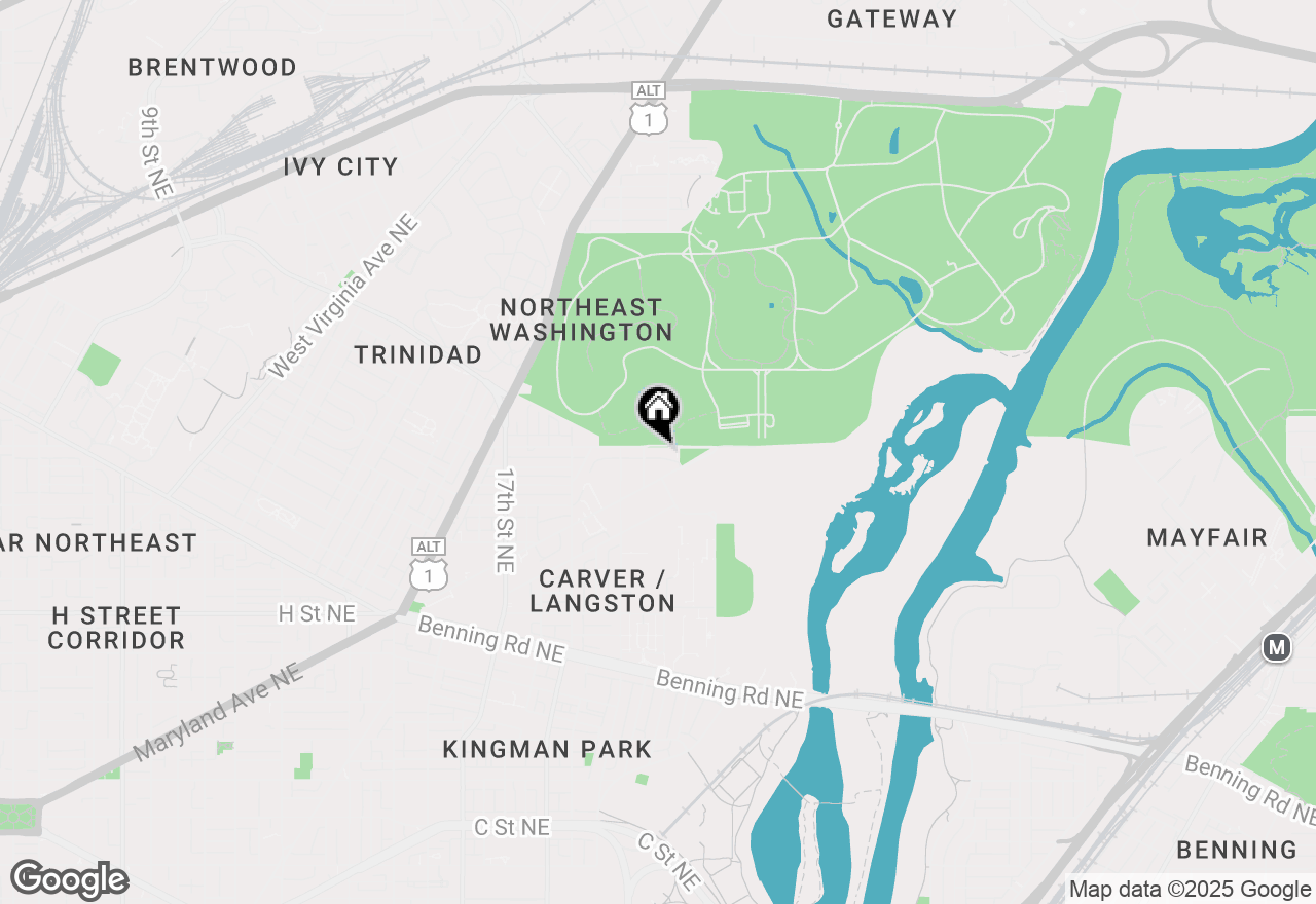 Map of 2213 M Street Ne #9, Washington, DC 20002