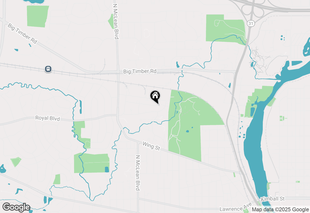 Map of 1261 Getzelman Drive #C, Elgin, IL 60123