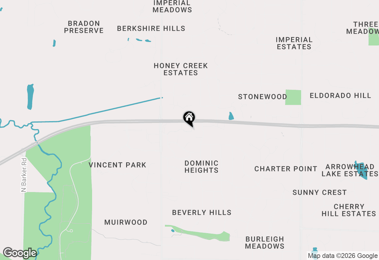 Map of 18465 St Andrew Ct #A, Brookfield, WI 53045