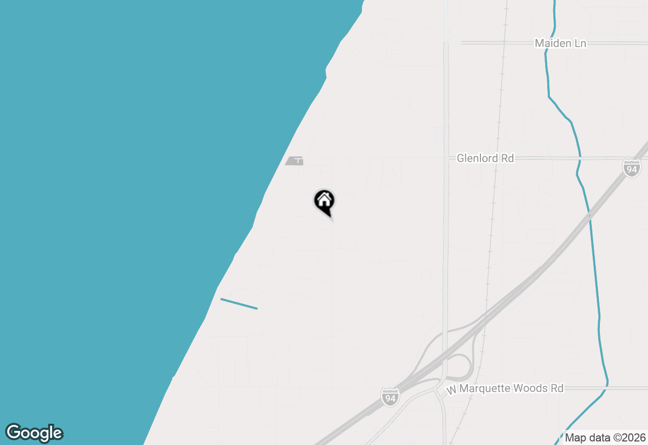 Map of 2928 Sundown Path, Stevensville, MI 49127