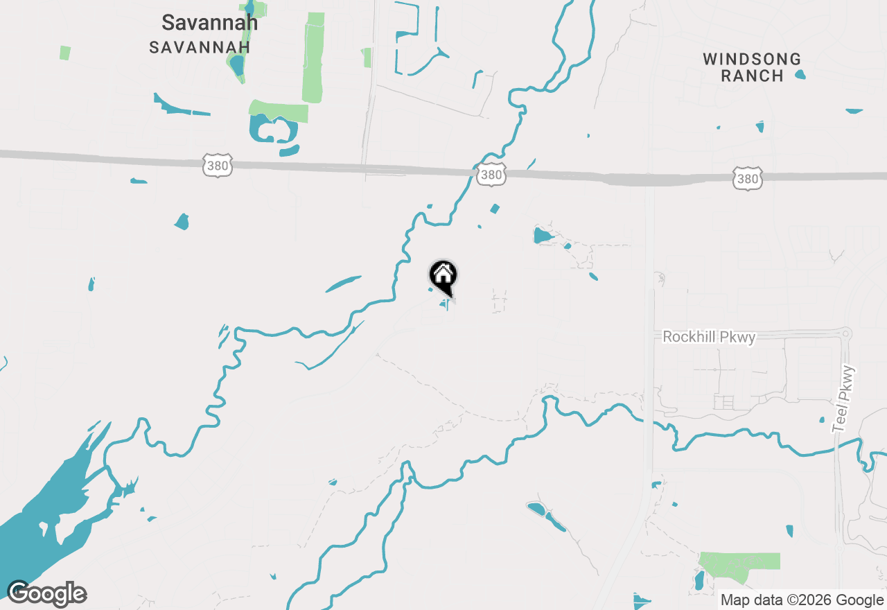 Map of 217 Mule Deer Mews, Frisco, TX 75068