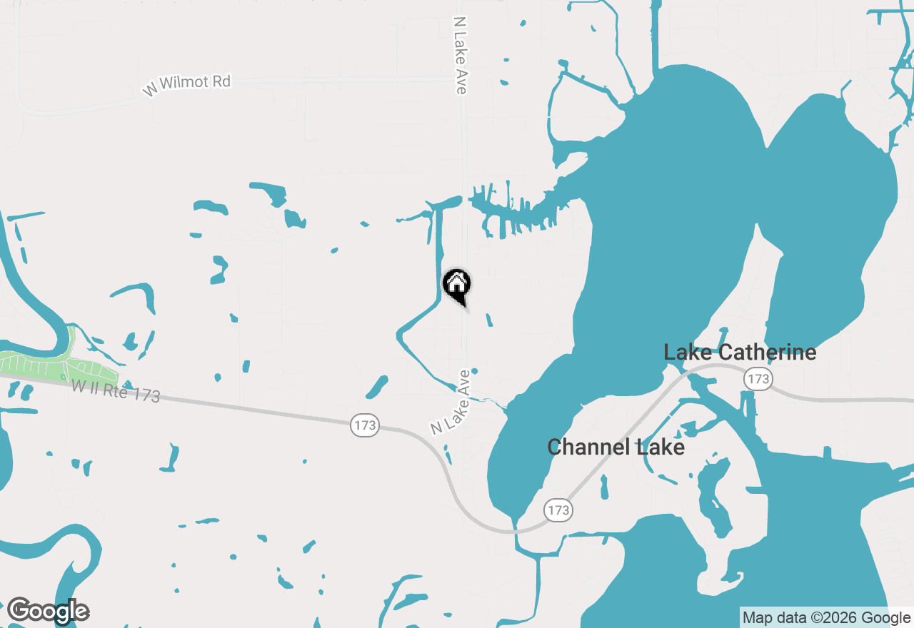 Map of 42522 N Lake Avenue, Antioch, IL 60002