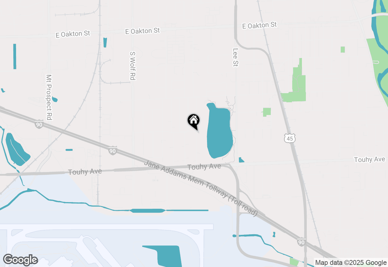 Map of 903 Jarvis Avenue, Des Plaines, IL 60018