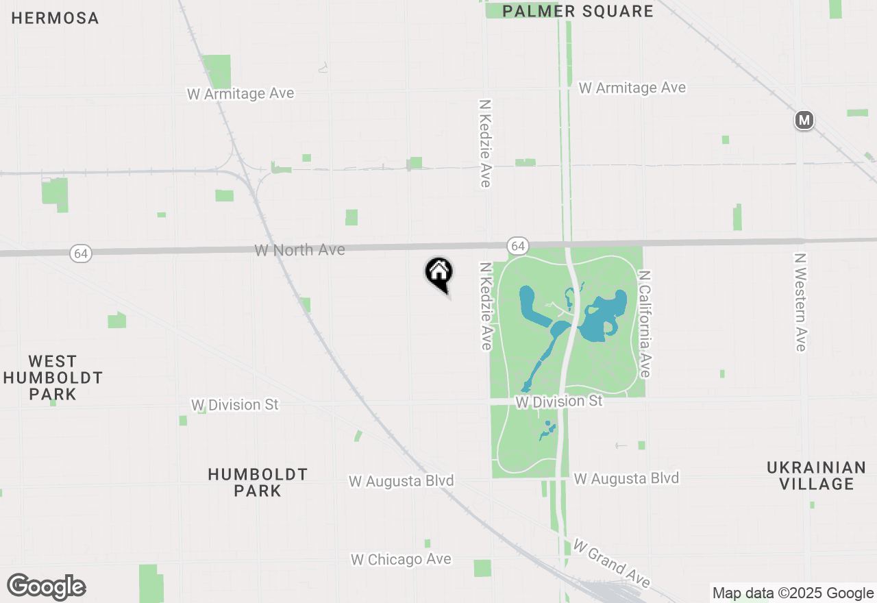 Map of 3310 W Beach Avenue, Chicago, IL 60651