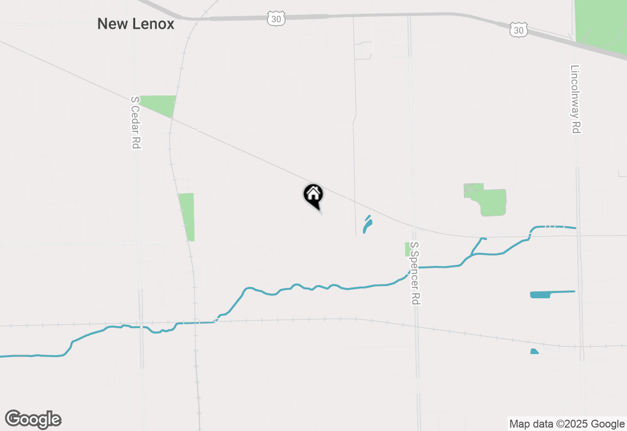 Map of 924 S Bentley Road, New Lenox, IL 60451