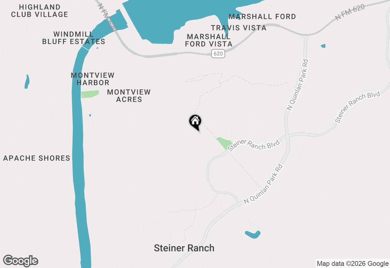 Map of 3409 Zebecca Creek Dr, Austin, TX 78732