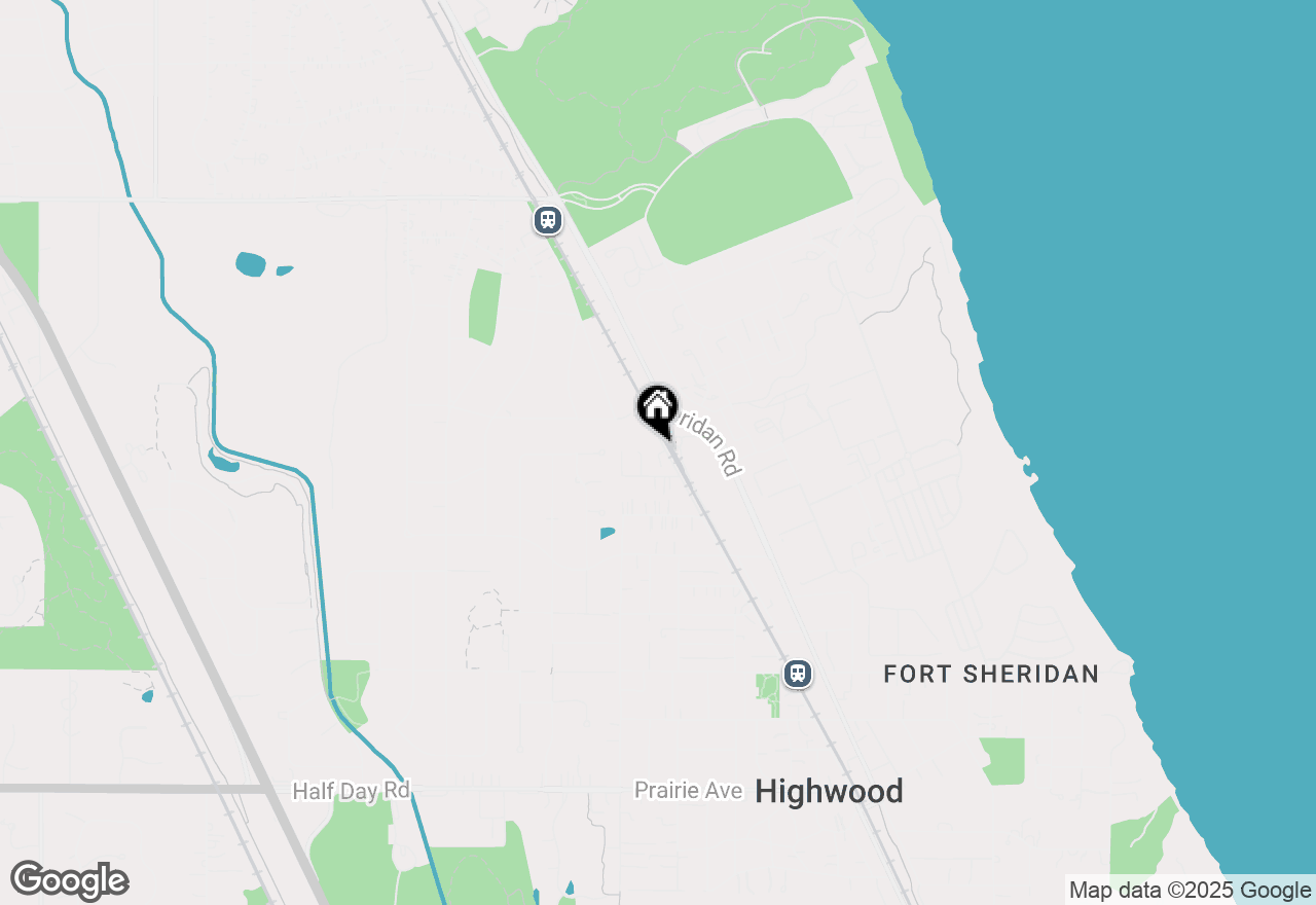 Map of 818 Green Bay Road, Highwood, IL 60040