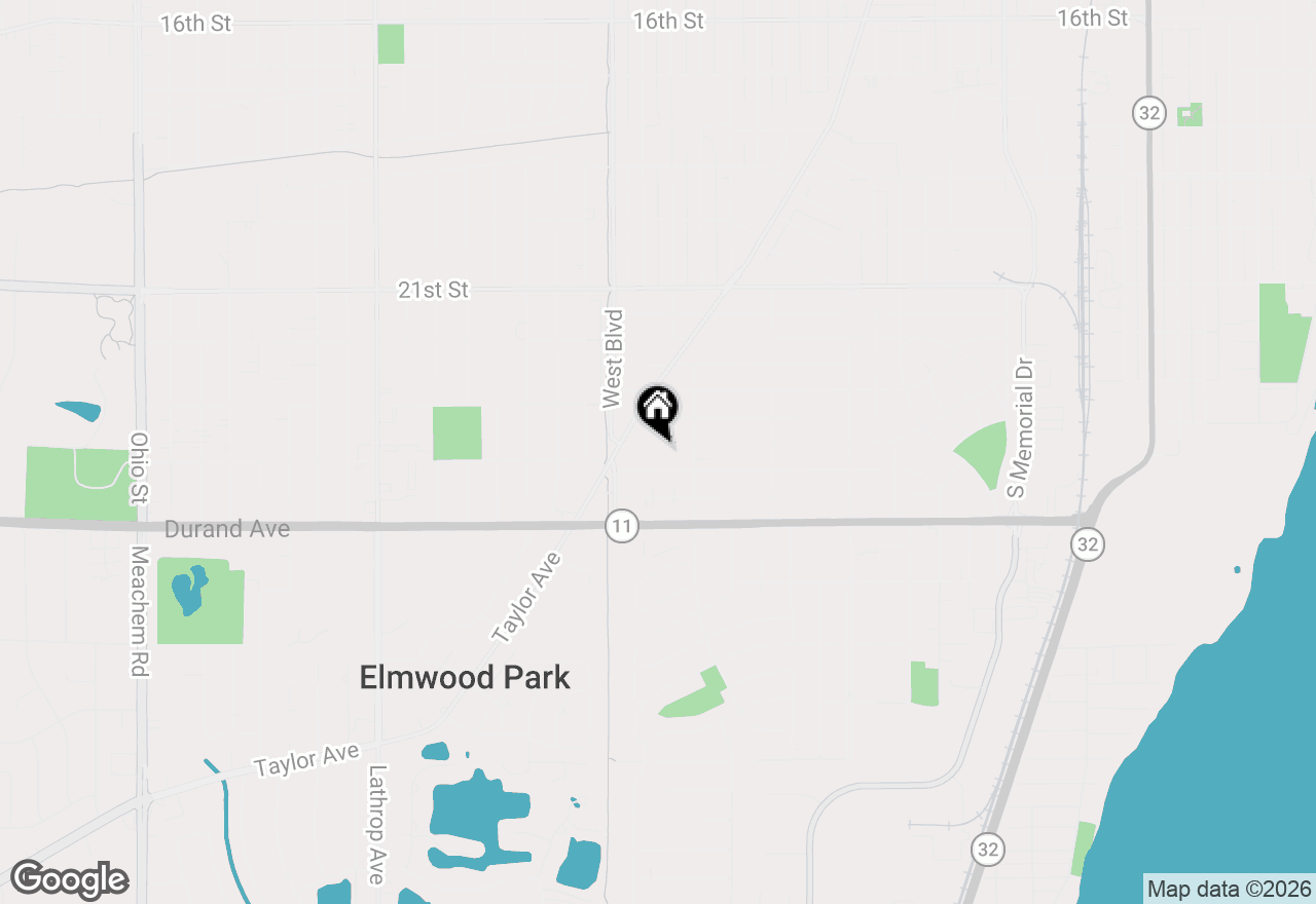 Map of 2911 Webster St, Racine, WI 53403