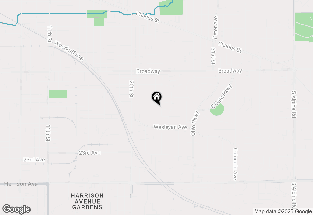 Map of 2010 23rd Street, Rockford, IL 61108