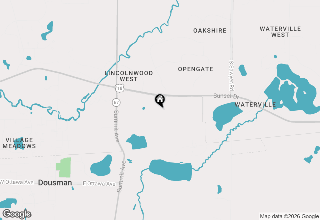 Map of 508 W Talbots Woods Dr #LT8, Oconomowoc, WI 53066
