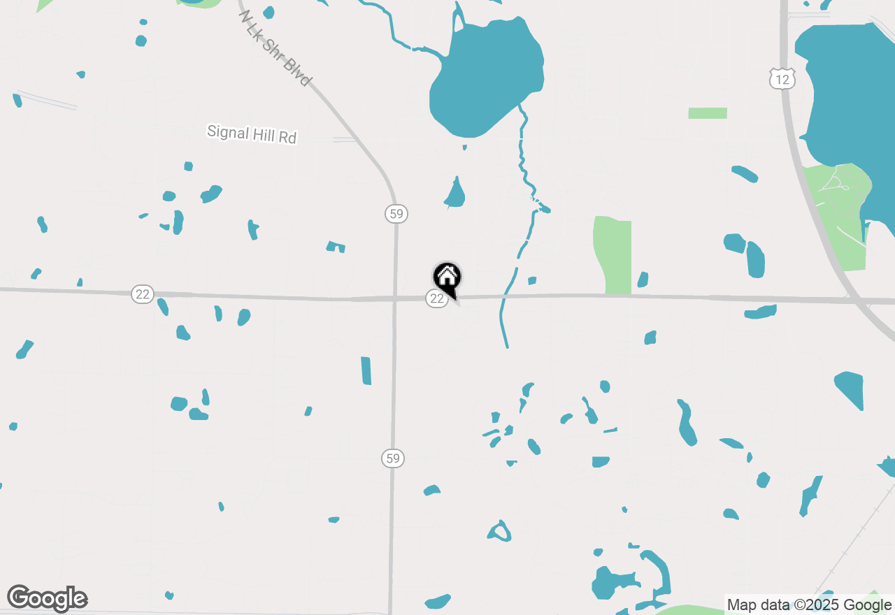 Map of 120 Grassmere Court, North Barrington, IL 60010