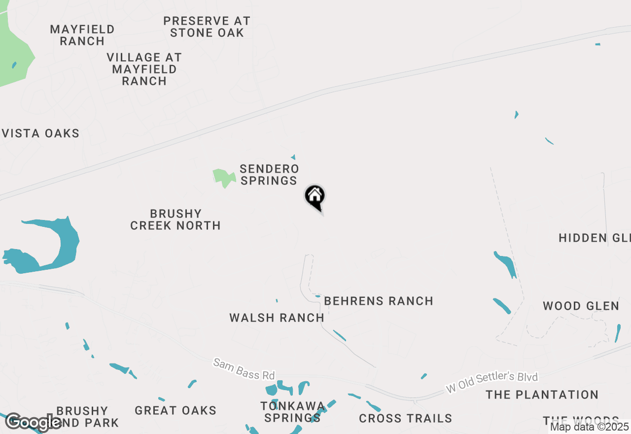 Map of 608 Cascada Ln, Round Rock, TX 78681