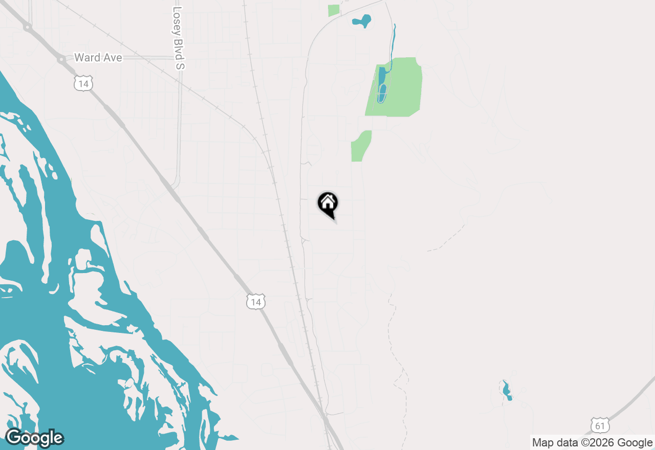 Map of 3409 Birch St, La Crosse, WI 54601