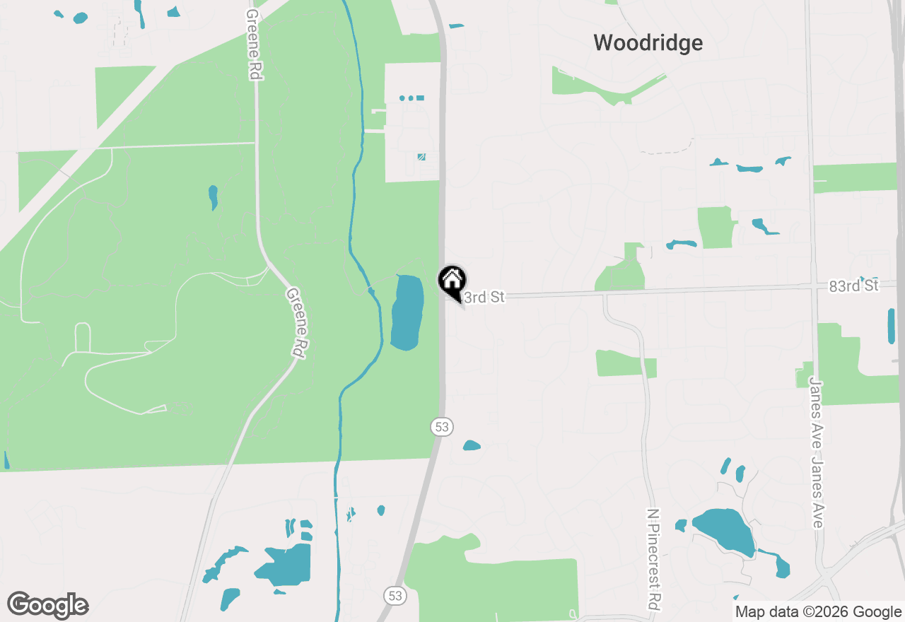 Map of 8305 Route 53 #A10, Woodridge, IL 60517